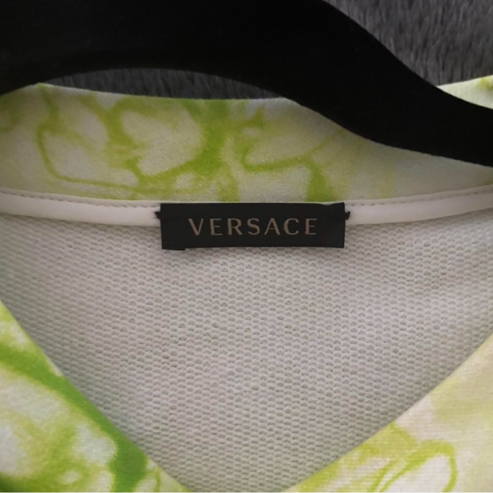 Gianni Versace Green Tie-Dye Sweatshirt - Picture 2 of 4